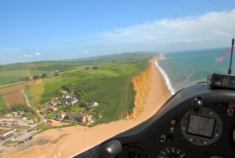 Yellow cliffs at West Bay